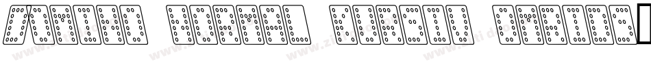 Domino normal kursiv omrids字体转换